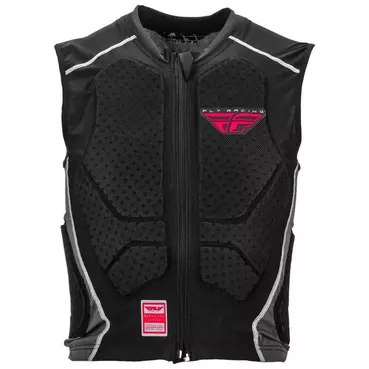 FLY RACING Barricade Zip sleeveless protection T-shirt Черный