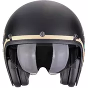 Scorpion BELFAST EVO ADONIS Custom Jet Motorcycle Мотошлем Matt Black Beige