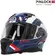 ACERBIS X-WAY GRAPHIC Full Face Motorcycle Мотошлем White Blue Red