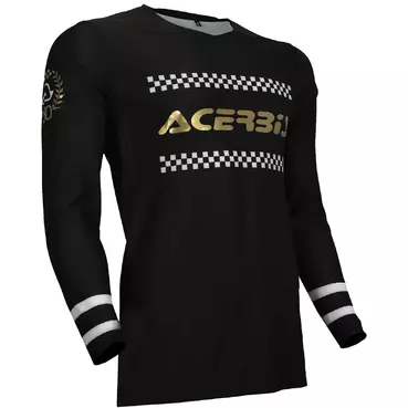ACERBIS X-FLEX 50' ANNIVERSARY Motocross Enduro Jersey Black Gold