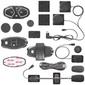 CellularLine CONNECT HD Bluetooth Motorcycle Intercom (Motorcycle/Motorcycle) Single