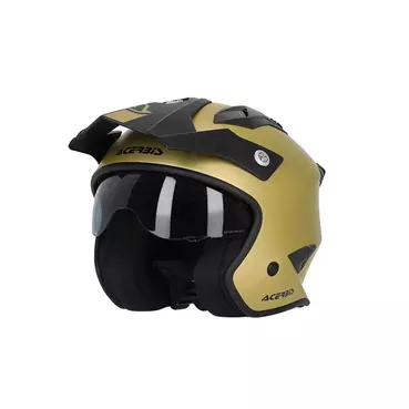 Acerbis Jet Aria 2206 Metallic Мотошлем Gold Золотистый