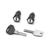GIVI Smart Security Lock 2 Cases SLR102 top case closure Черно-серебристый