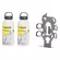 TOURATECH ZEGA Pro2 Double 2 Bottle Harness 600ml White / Silver
