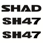 SHAD SH47 Set case tag