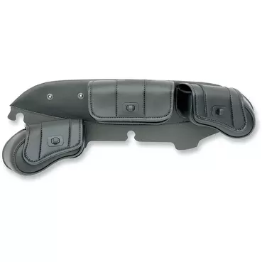 SADDLEMEN Cruis´n Deluxe 3 Pocket Windshield Bag Черный