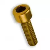 VPARTS M6x45 mm SS-374-M6X45-ORO screw kit 6 units Золотистый