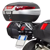 GIVI Monokey BMW K 1200 R/K 1300 R top case rear fitting Серебристый