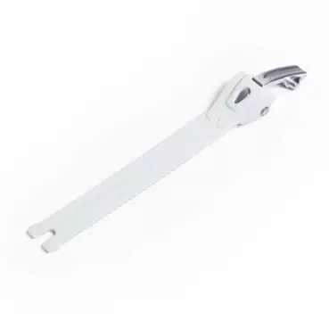 TCX Aluminium 17cm buckle White / Silver
