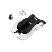 TCX Aluminum Nylon Comp/Comp EVO buckle Черно-серебристый