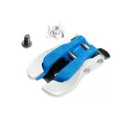 TCX Aluminum Nylon Comp/Comp EVO buckle Silver / Bright Blue