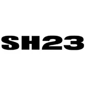 SHAD aluminium SH23 Logo case tag Черный