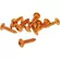 VPARTS MF5-RC520 screw kit 12 units Оранжевый