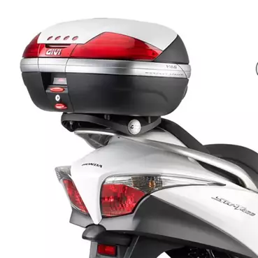 GIVI Monokey Honda Silver Wing 400&SW-T 400/600&Silver Wing 600/ABS top case rear fitting Черный
