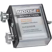 MOOSE HARD-PARTS 14-053 route sheet fitting kit Серебристый