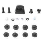 SW-MOTECH Steel Gici Monokey -Rack top case fitting adapter Черный