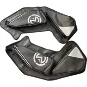 MOOSE HARD-PARTS Rear Polaris RZR PRO XP 4 1000 TURBO 4X4/RZR 4X4 Q15-5007 door bags Черный