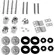 SADDLEMEN Harley Davidson Sportster S4 screw kit Серебристый