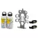 TOURATECH ZEGA EVO Double 2 Bottle Harness 600ml Черный