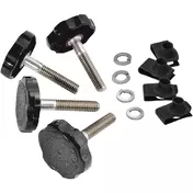 SHOW CHROME Harley Davidson 91-314A screw kit Black / Chrome
