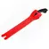 TCX Aluminium 15cm buckle Fluo Red / Black