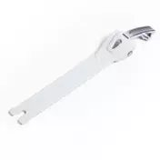 TCX Aluminium 15cm buckle White / Silver