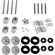 SADDLEMEN Harley Davidson Softail S4 screw kit Серебристый