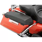SADDLEMEN Harley Davidson FLH case cover for side case Черный