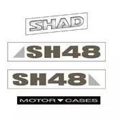 SHAD SH48 case tag Серый