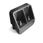 SHAD 4P SH38X side case fitting reinforcement Черный