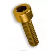 VPARTS M6x20 mm SS-374-M6X20-ORO screw kit 6 units Золотистый