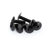PUIG Dished Allen M6x20mm screw kit 6 units Черный