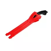 TCX Aluminium 12.5cm buckle Fluo Red / Black