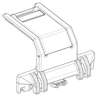 SHAD TR47 Low top case closure Черный