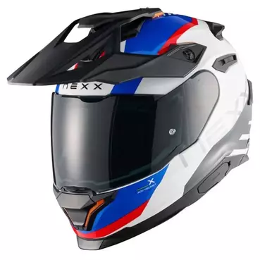 NEXX Y.Travl Quest full face helmet White / Blue / Red