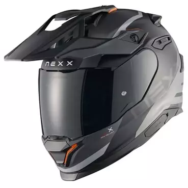 NEXX Y.Travl Quest full face helmet Black / Grey Matt