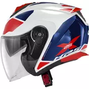 Givi X.25 TARGET Jet motorcycle Мотошлем White Blue Red