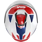 Givi X.25 TARGET Jet motorcycle Мотошлем White Blue Red