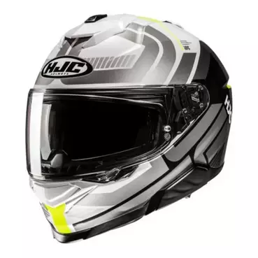 HJC I71 Viz full face helmet Grey / Fluo Yellow