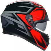Agv K3 COMPOUND Integral Motorcycle Мотошлем Black Red