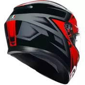 Agv K3 COMPOUND Integral Motorcycle Мотошлем Black Red
