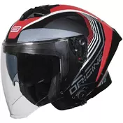 Jet Motorcycle Мотошлем Integrated Intercom ORIGINE APRICA + BT SHADE Red Black Matt 22.06