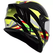 ORIGINE DINAMO FOOLISH Full Face Motorcycle Мотошлем Yellow Black Gloss 22.06