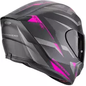 Scorpion EXO-391 AAXO Full Face Motorcycle Мотошлем Matt Black Pink