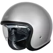 ORIGINE SPIRIT SOLID Jet Motorcycle Мотошлем Silver Glossy 22.06