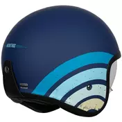 ORIGINE SPIRIT HERITAGE Jet Motorcycle Мотошлем Matt Blue 22.06