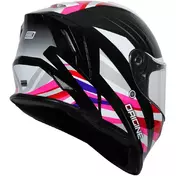 ORIGINE DINAMO FOOLISH Full Face Motorcycle Мотошлем Pink Gloss Black 22.06