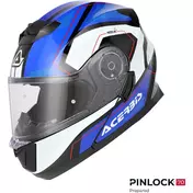 Acerbis Modular Motorcycle Мотошлем Double визор SEREL 22.06 Blue White