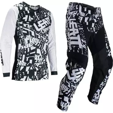 Complete Moto Cross Leatt RIDE KIT 3.5 White