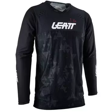 Leatt 4.5 Black Cross Enduro Motorcycle Jersey